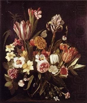 Floral, beautiful classical still life of flowers 017, unknow artist